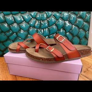 Madden Girl Sandals in Cognac size 7.5